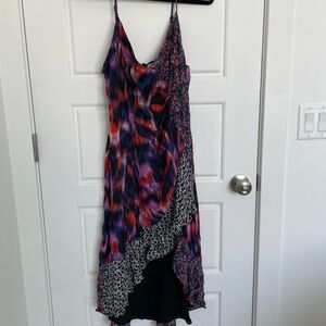 Parker Multicolor Patterned patchwork Women's Dress